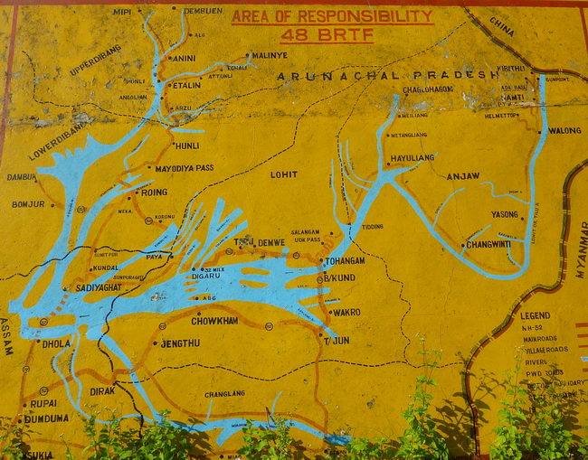 arunachal roads map