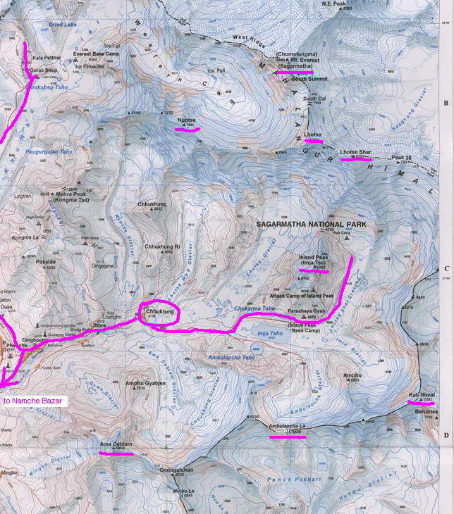 map of everest area 2